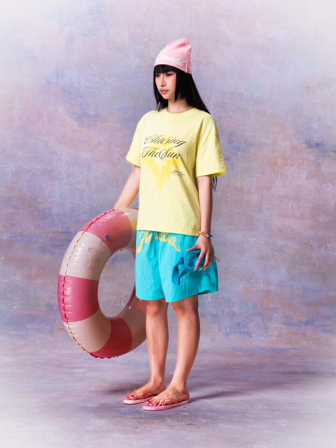 MMESTLINE "SOLAR" REGULAR TEE / YELLOW