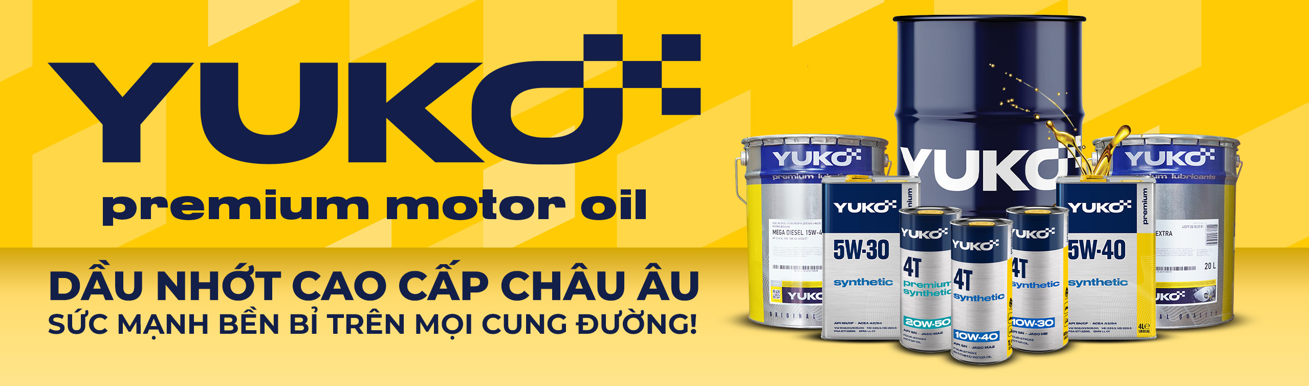 Dầu nhớt nhập khẩu 100% từ Châu Âu