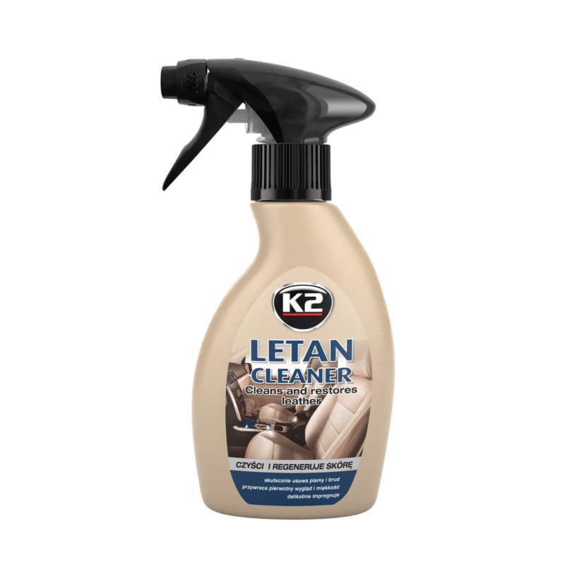 K2 Letan Cleaner 250mL - Chai khử mùi ghế da & máy lạnh xe Ôtô - K79