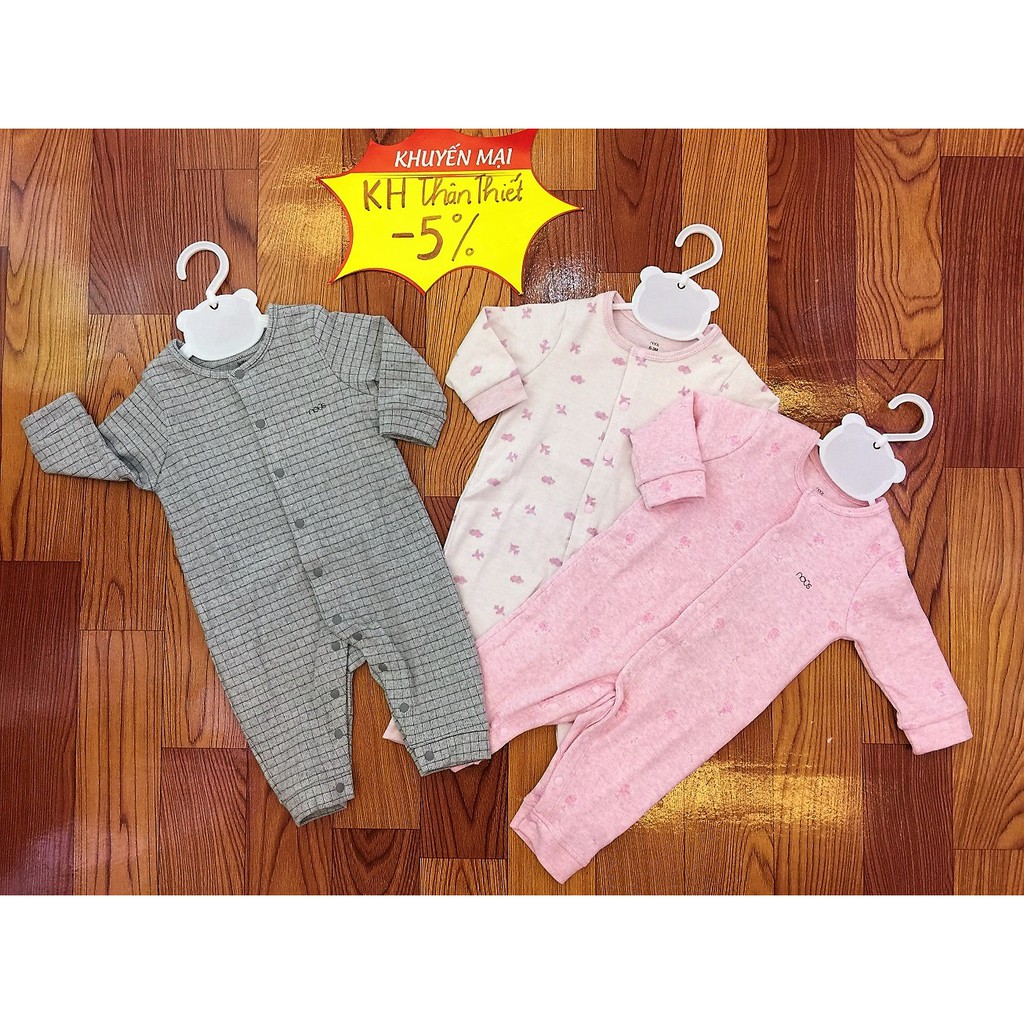 Nous - Body không tất - Kẻ caro ghi,6-9