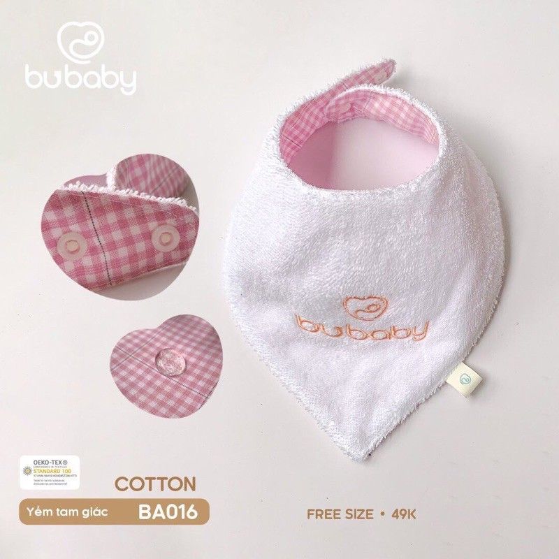 Bu baby - Yếm tam giác chống thấm taro BA016