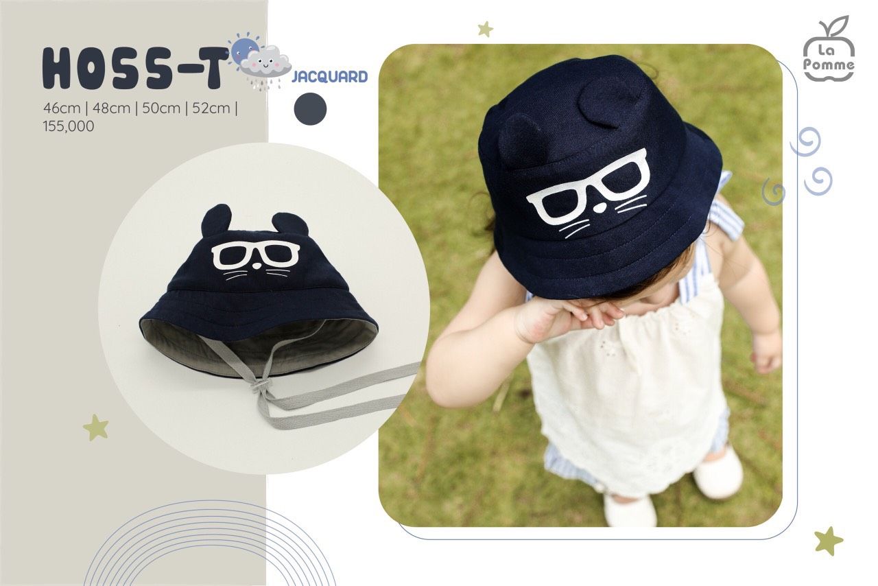 Lapome - Mũ tai gấu H055-T