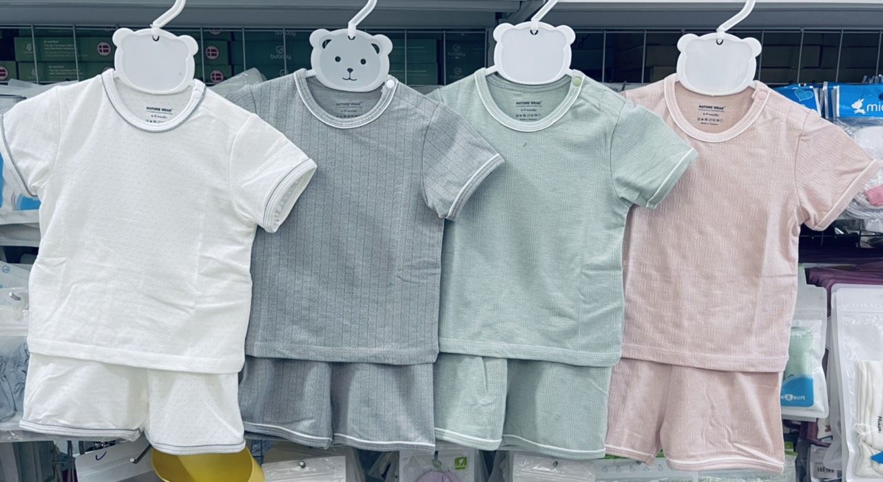 Nature wear - Bộ cộc cài vai NWB001.02