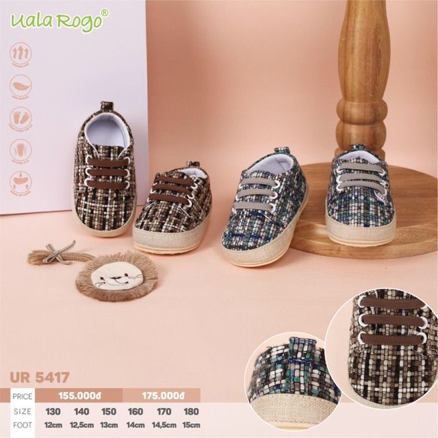 Uala rogo Giầy dây tập đi 5417