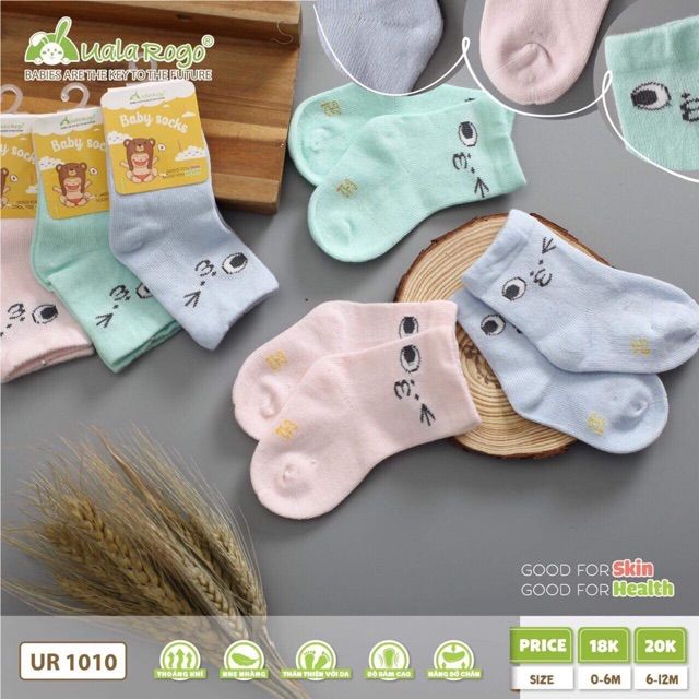 Uala rogo Tất baby socks ula (0-6-12M) 2