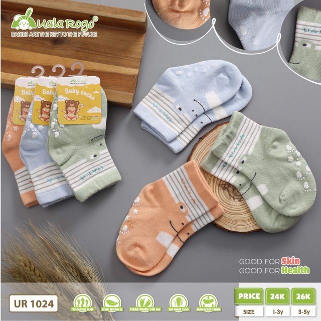 Uala rogo Tất baby socks (1-3-5Y) 2