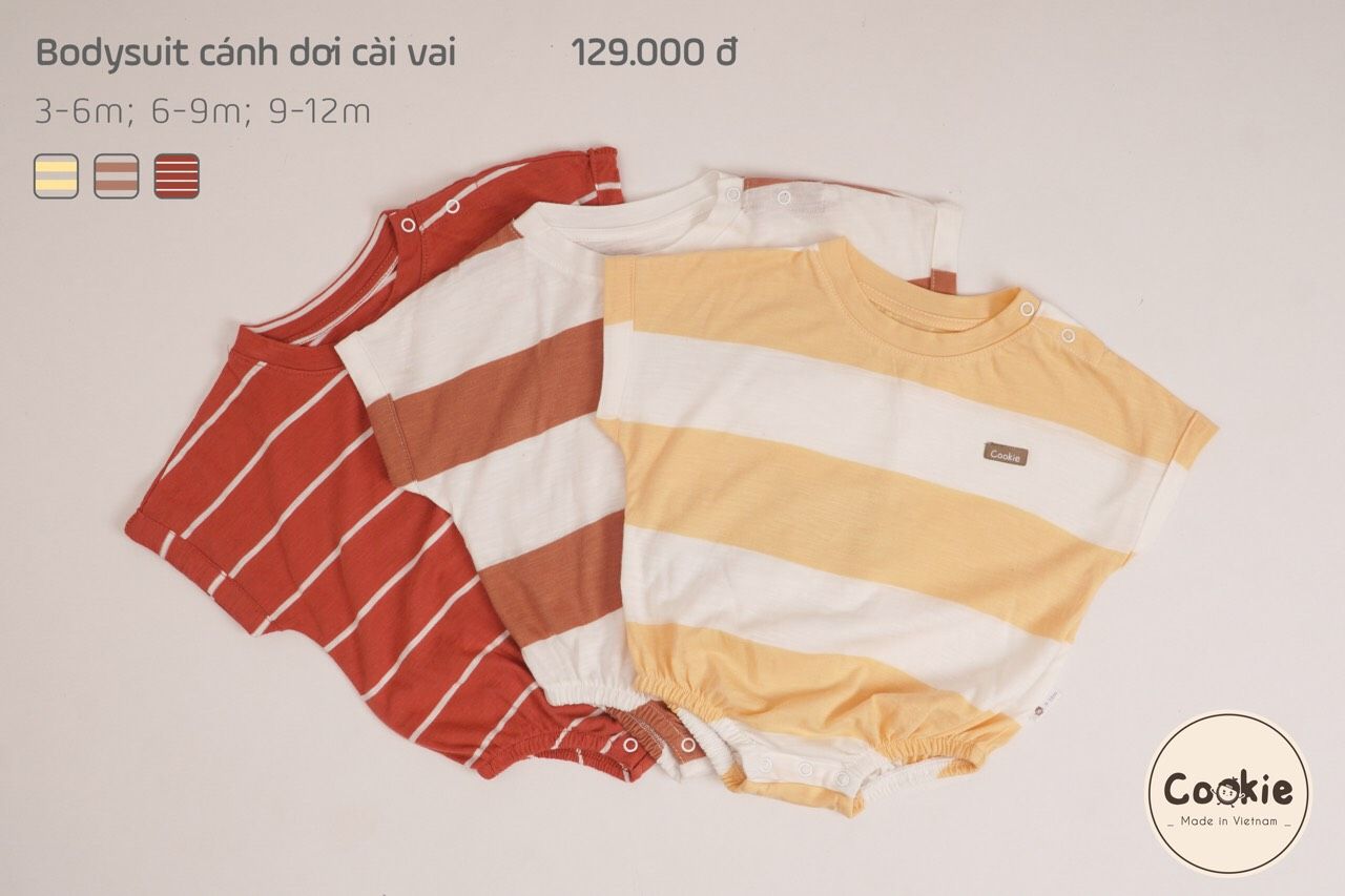 Cookie - Body chíp cài vai cánh dơi CK1106