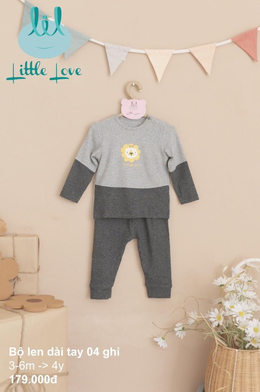 LIL - Bộ quần áo Len dài tay 04 LDT1010