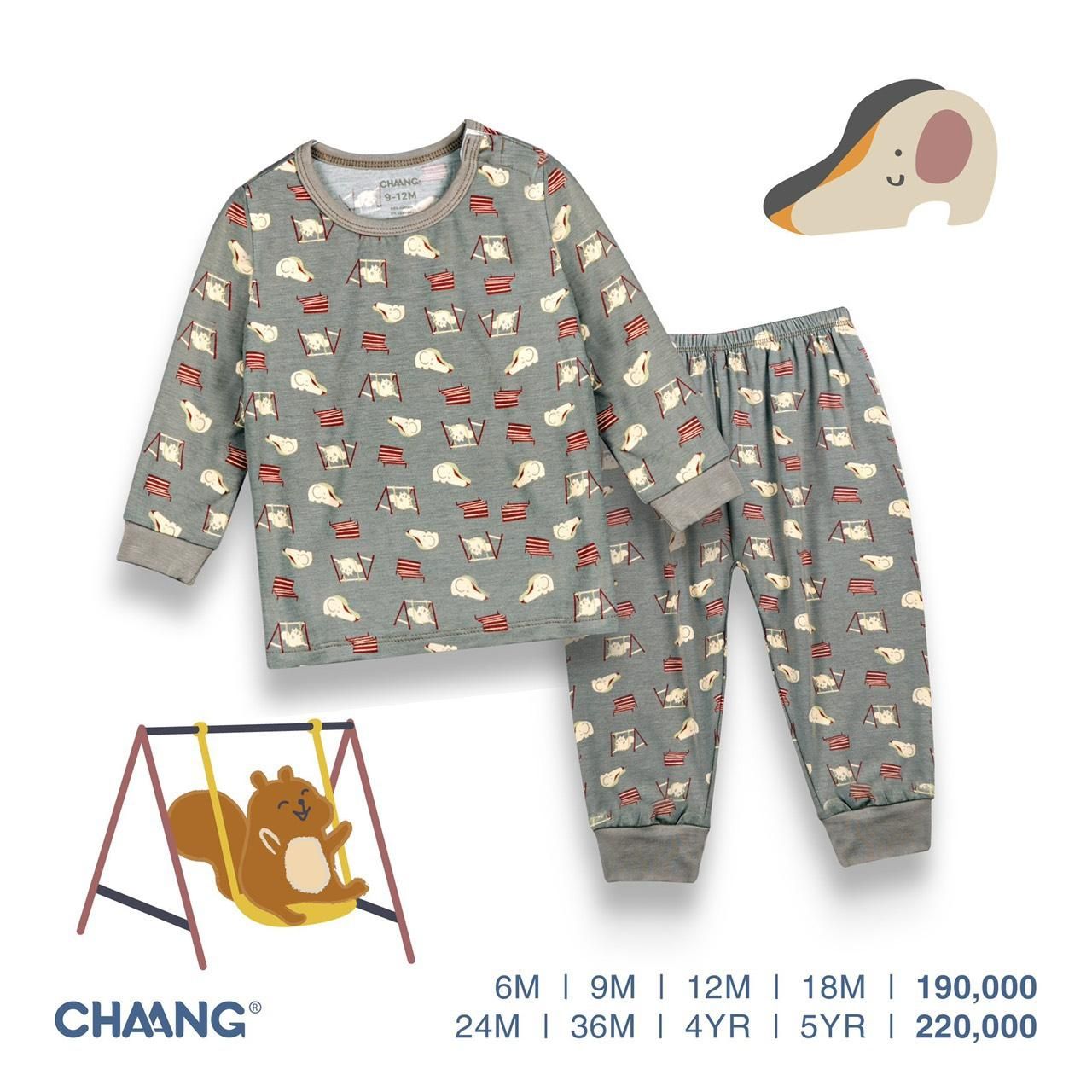 Chaang - Bộ dài cúc vai Park K2BS0422