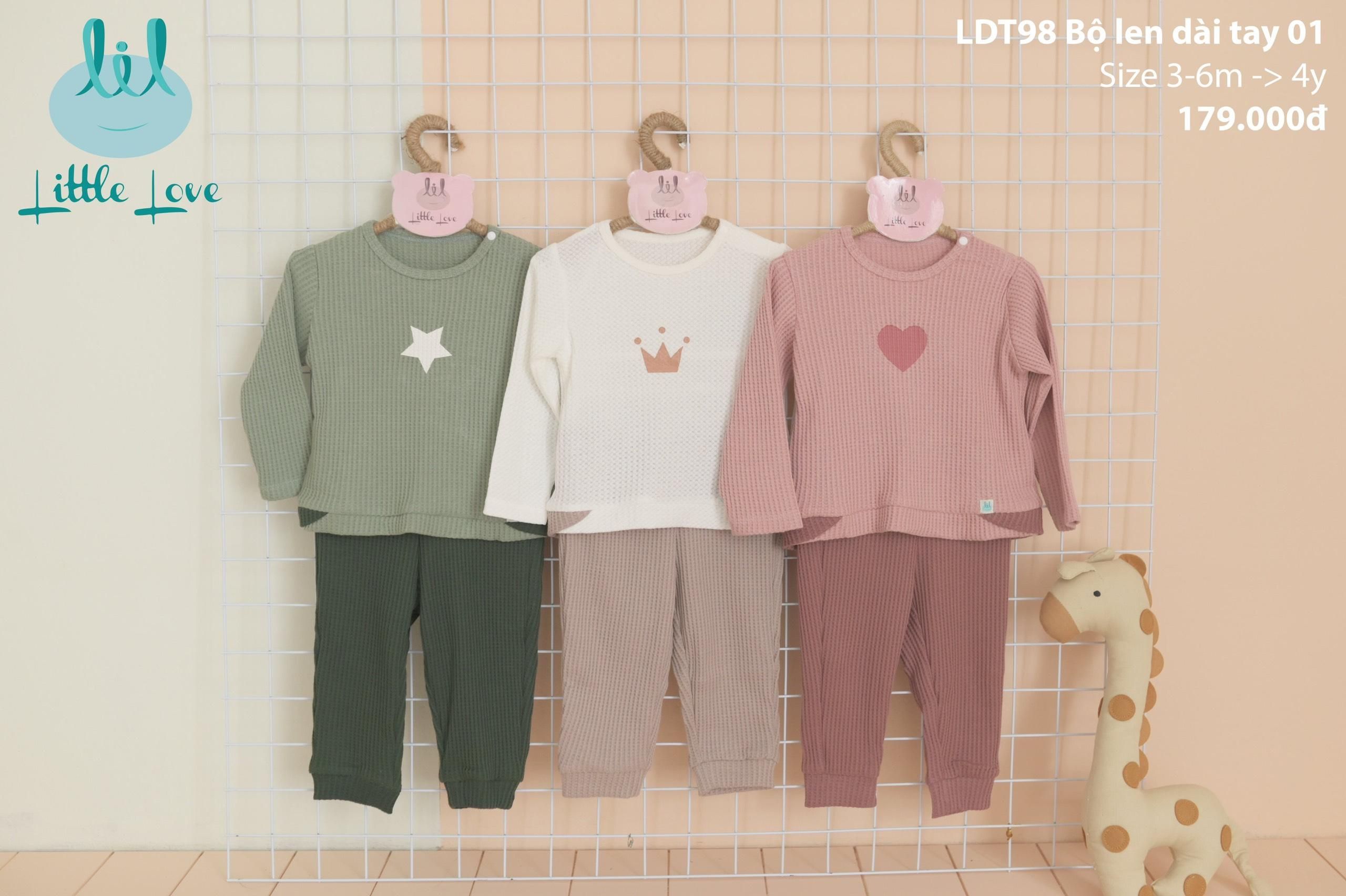 LIL - Bộ Len dài tay 01 LDT980