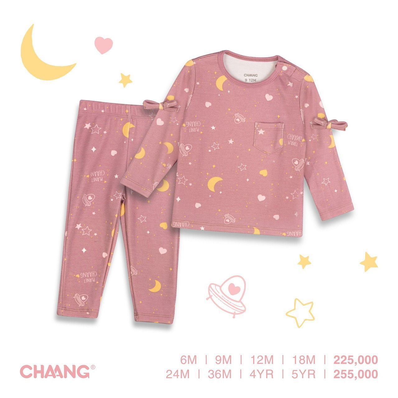Chaang - Bộ dài Raglan Cosmos K2GS1822