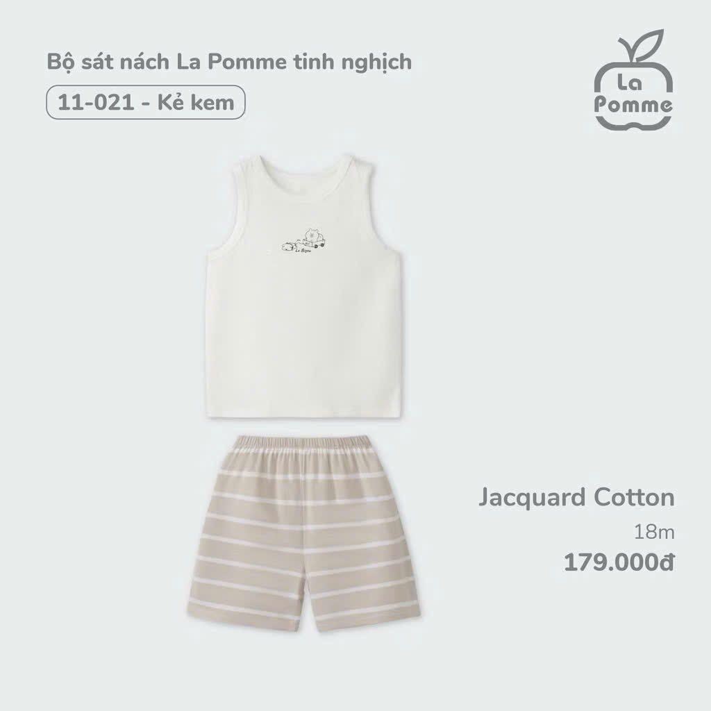 La Pomme Sale - Bộ sát nách Tinh nghịch LP1102