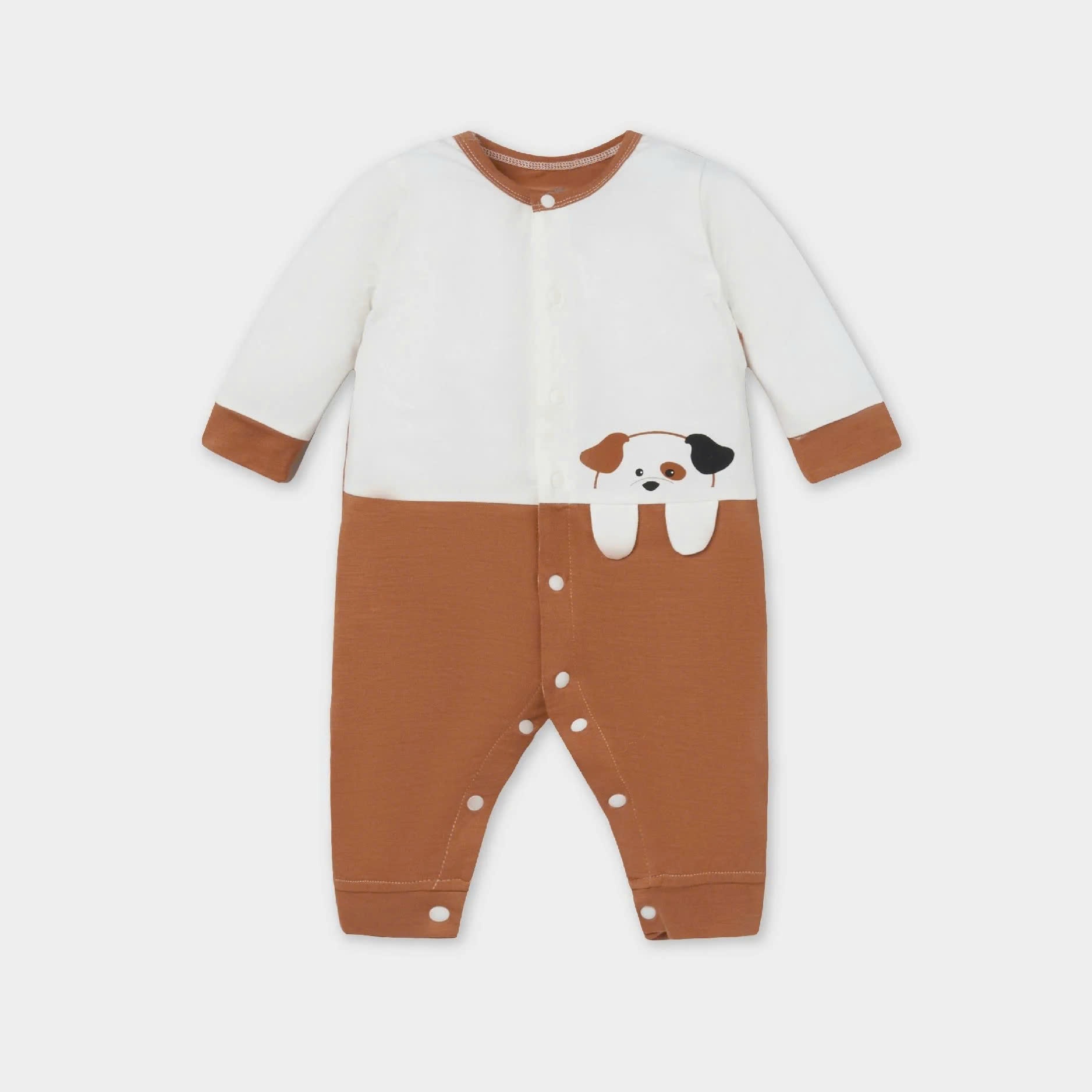 La Pomme Sale - Bộ Body liền dài tay Chó đốm LP23070