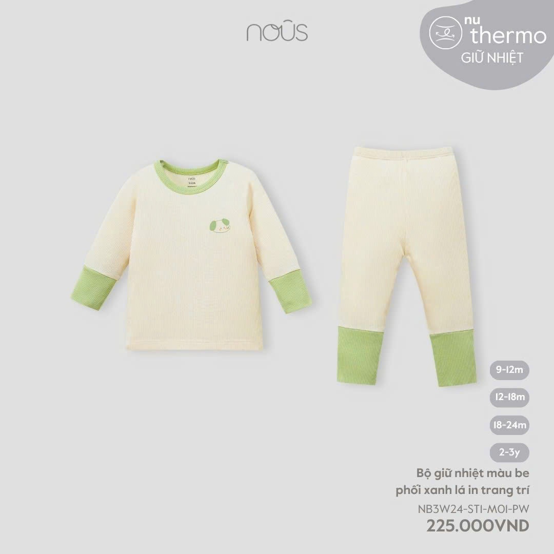Nous Party - Bộ giữa nhiệt in trang trí NB3W24-ST1-M01-PW