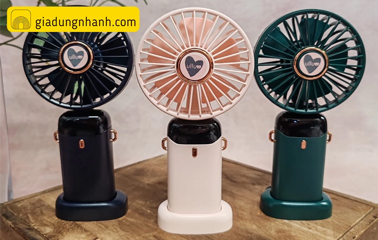 Quạt Tích Điện Cầm Tay Mini: Tổng Quan Thị Trường Hiện Nay