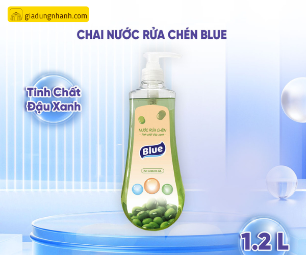 Nước rửa chán Blue đậu xanh