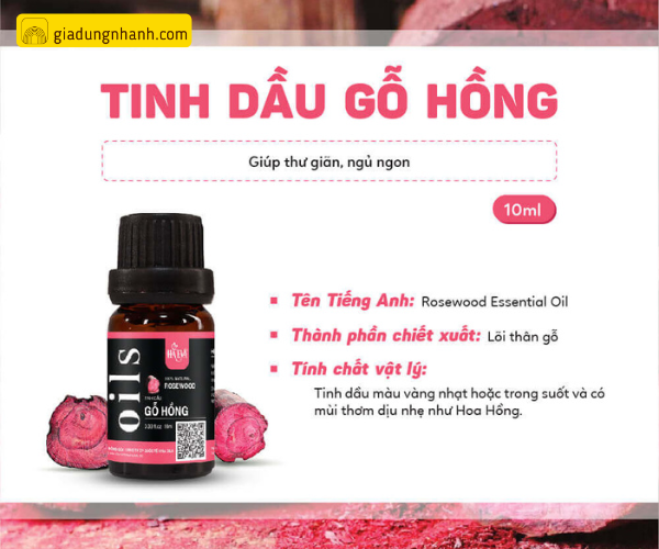 Tinh dầu gỗ hồng giúp làm mềm da, dưỡng ẩm