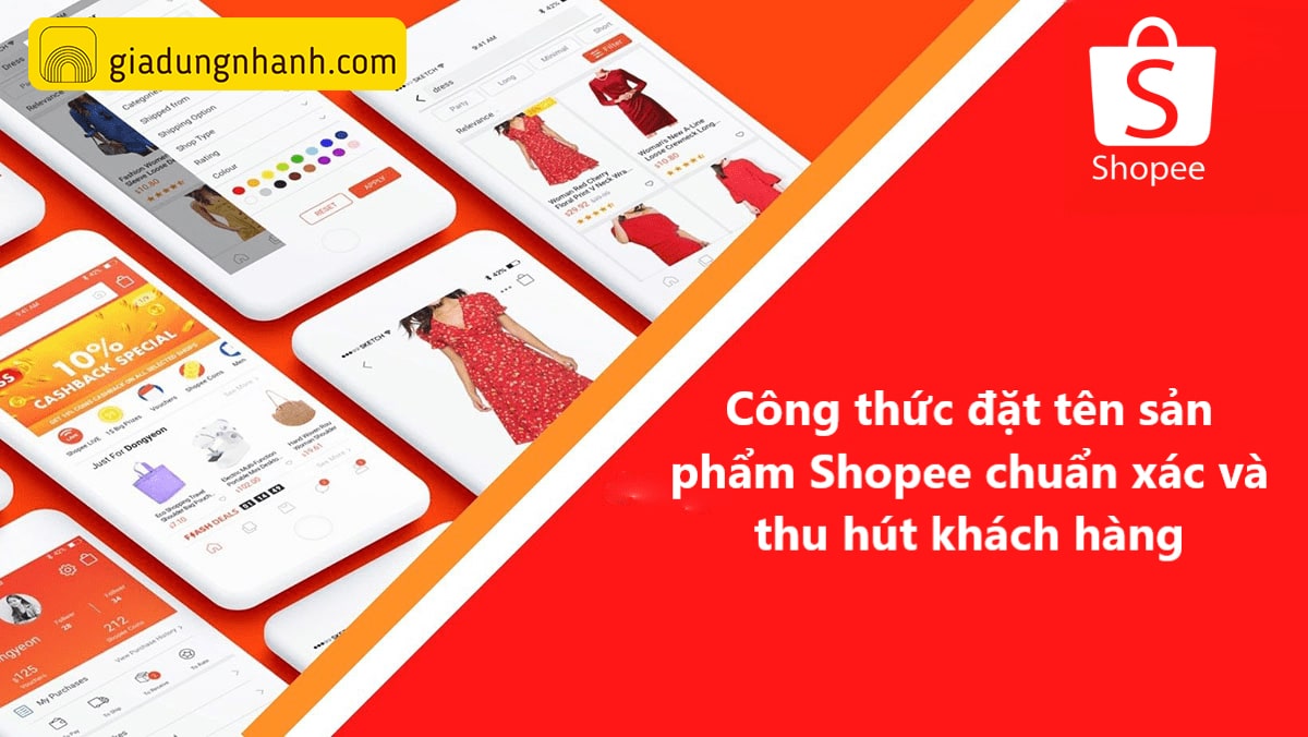 Cách đặt tên sản phẩm Shopee chuẩn SEO, dễ lên top