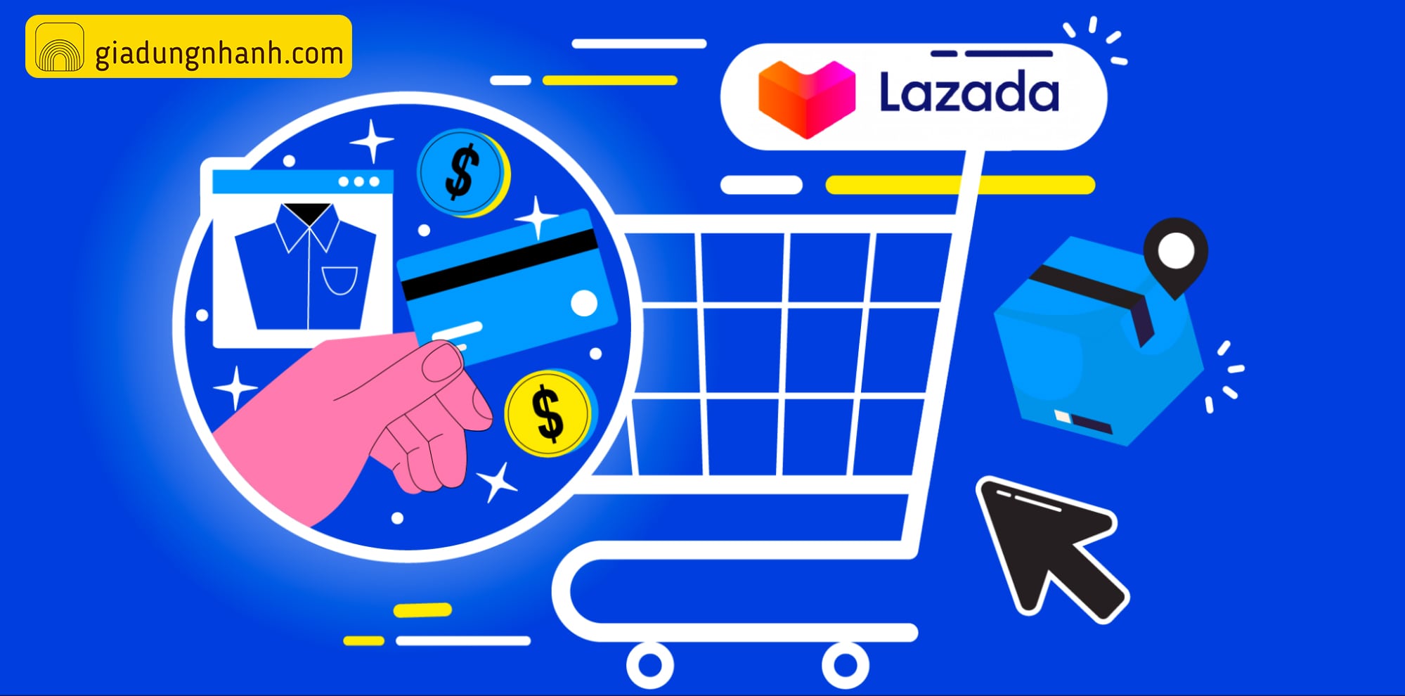 Sàn thương mại điện tử mua bán Lazada