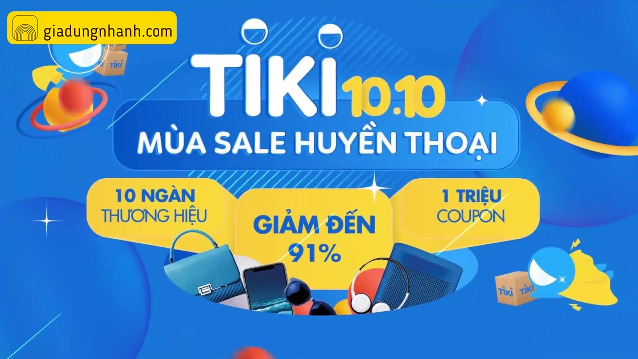 Sàn thương mại điện tử Tiki kết nối lượng người mua và bán