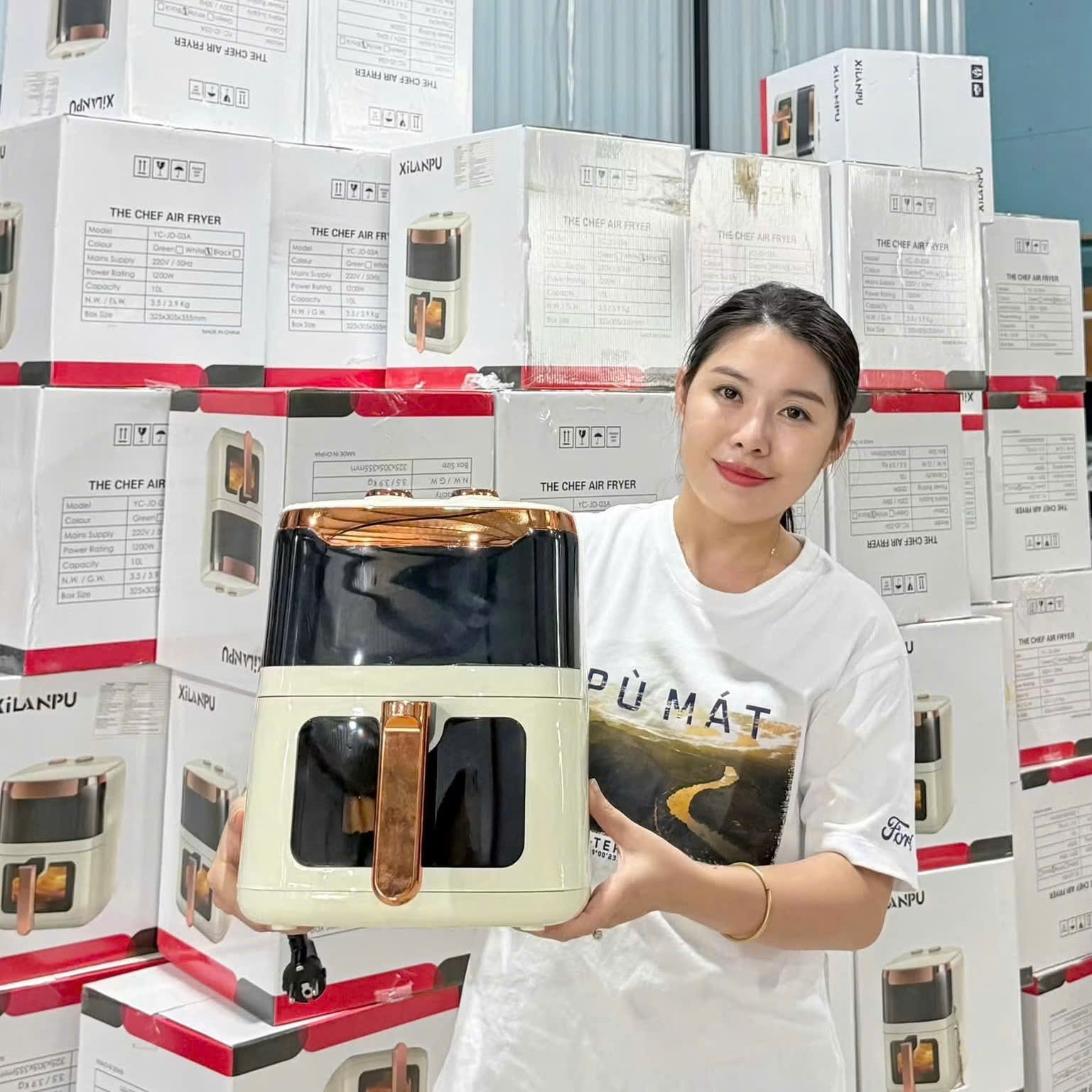 Nồi Chiên Không Dầu CAMEL 10L 