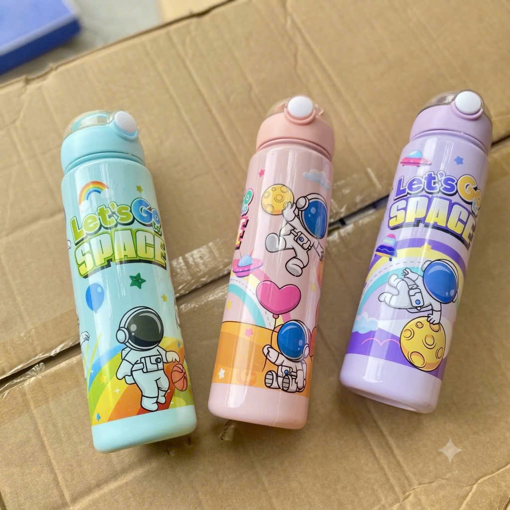 [100] Bình Nước Nhựa Nắp Bấm LET GO 700ml