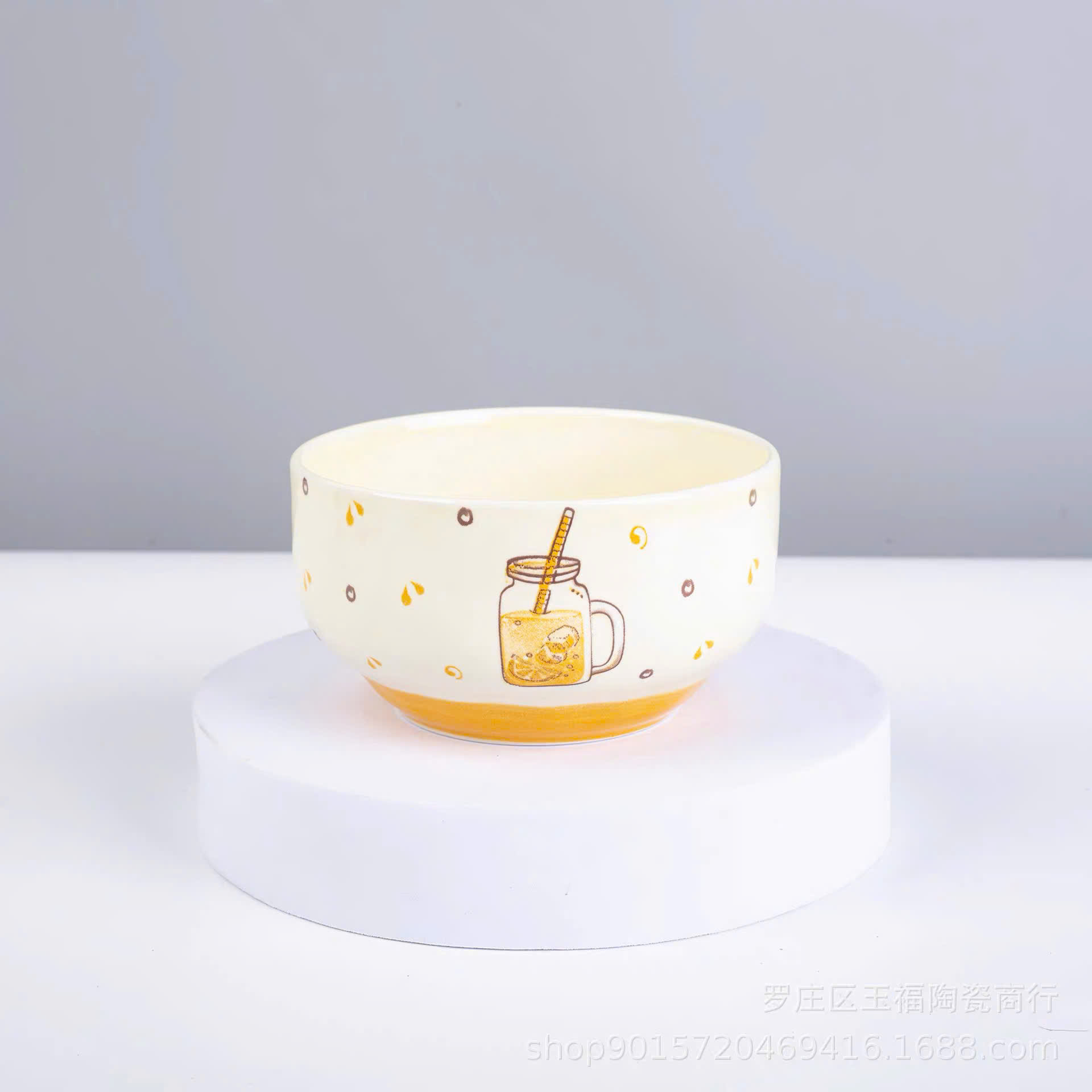 [100] Chén Sứ Trái Cây 3D 4.7inch SY18