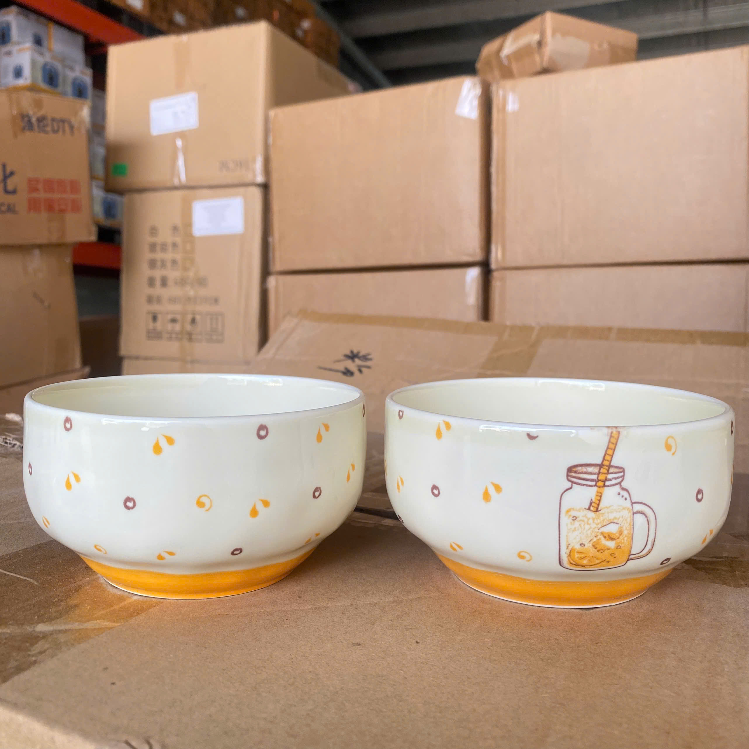 [100] Chén Sứ Trái Cây 3D 4.7inch SY18