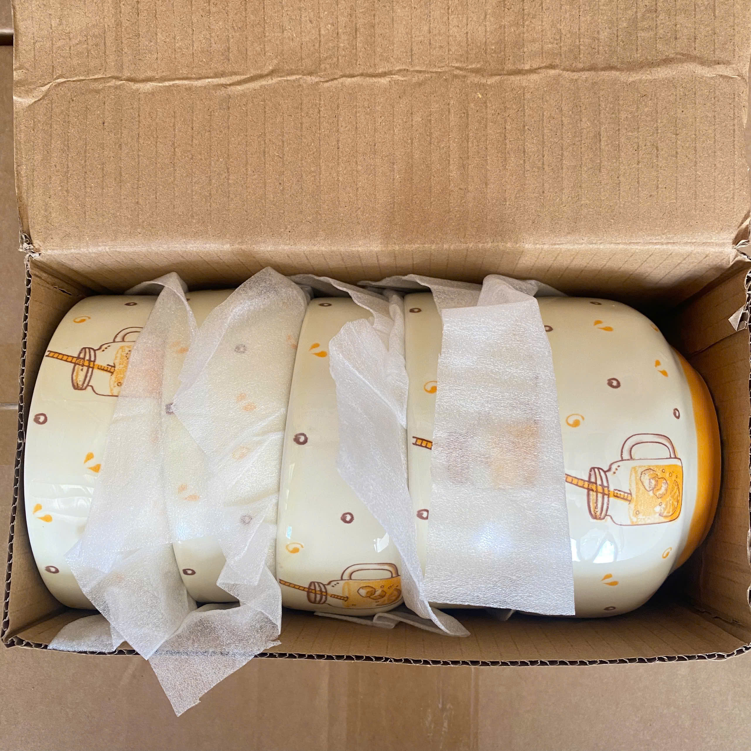 [100] Chén Sứ Trái Cây 3D 4.7inch SY18