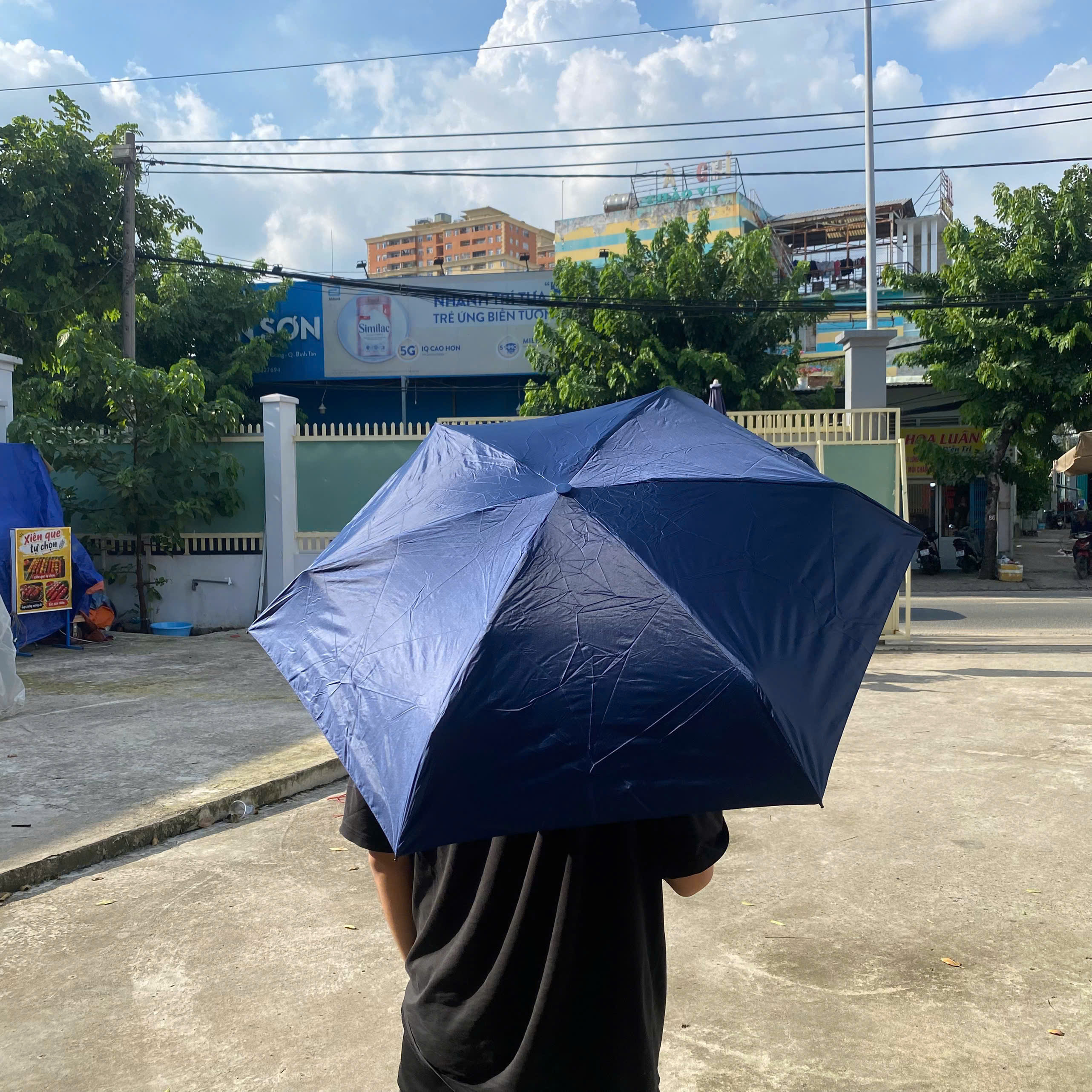 [100] Dù Gấp Gọn J&U Kèm Túi