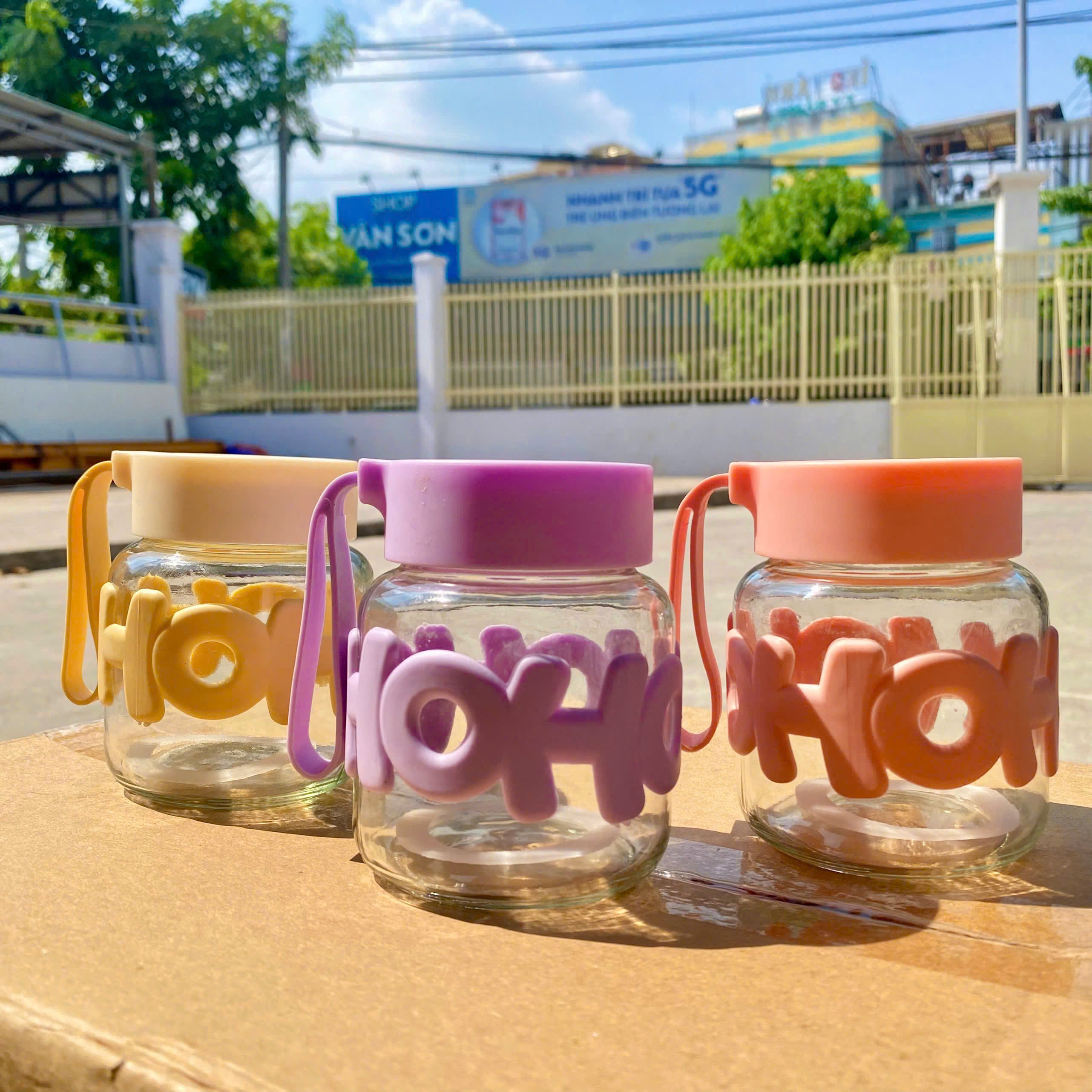 [100] Ly Thuỷ Tinh HOHO 300ml