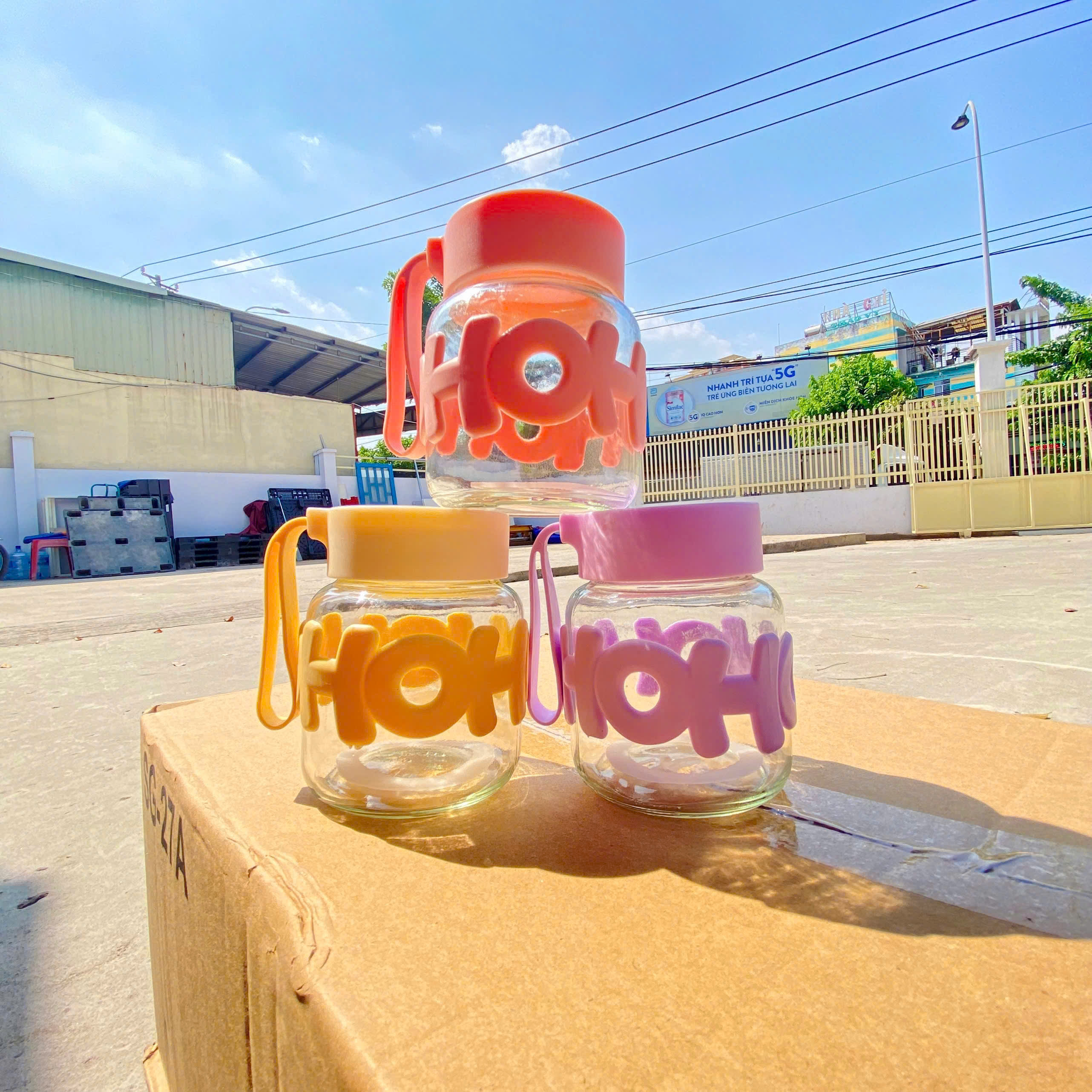 [100] Ly Thuỷ Tinh HOHO 300ml