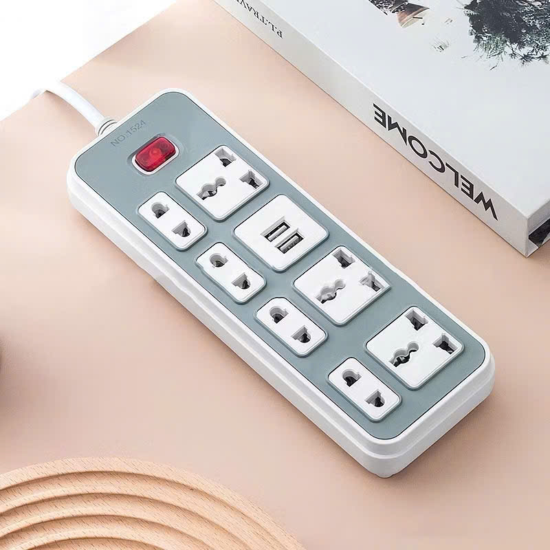 [100] Ổ Cắm Điện Đa Năng Có Cổng USB 1524U-2M