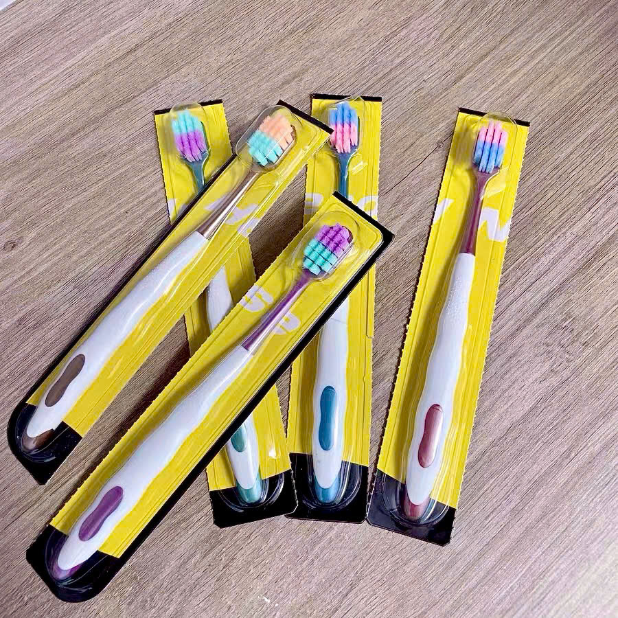 [100] Set 5 Bàn Chải Đánh Răng Ngũ Sắc