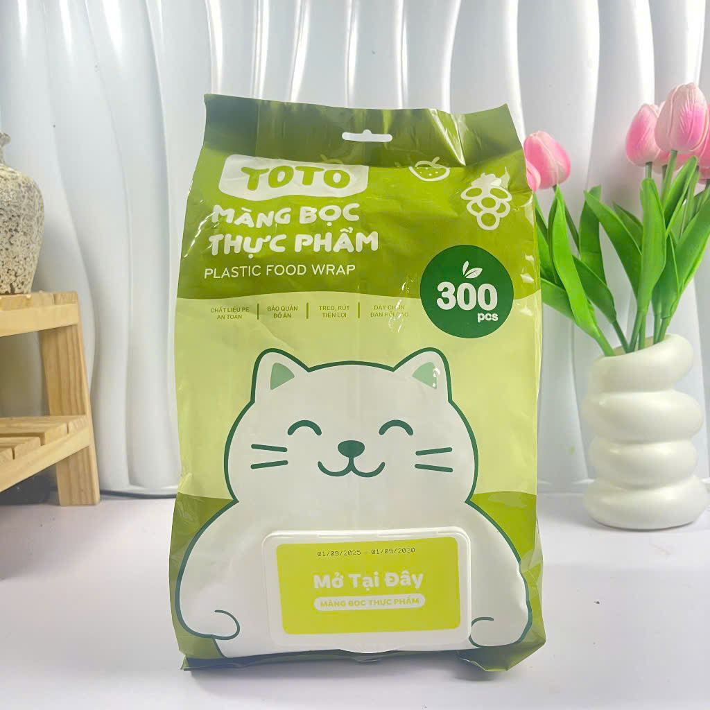 [100] Túi 300 Màng Bọc Thực Phẩm TOTO