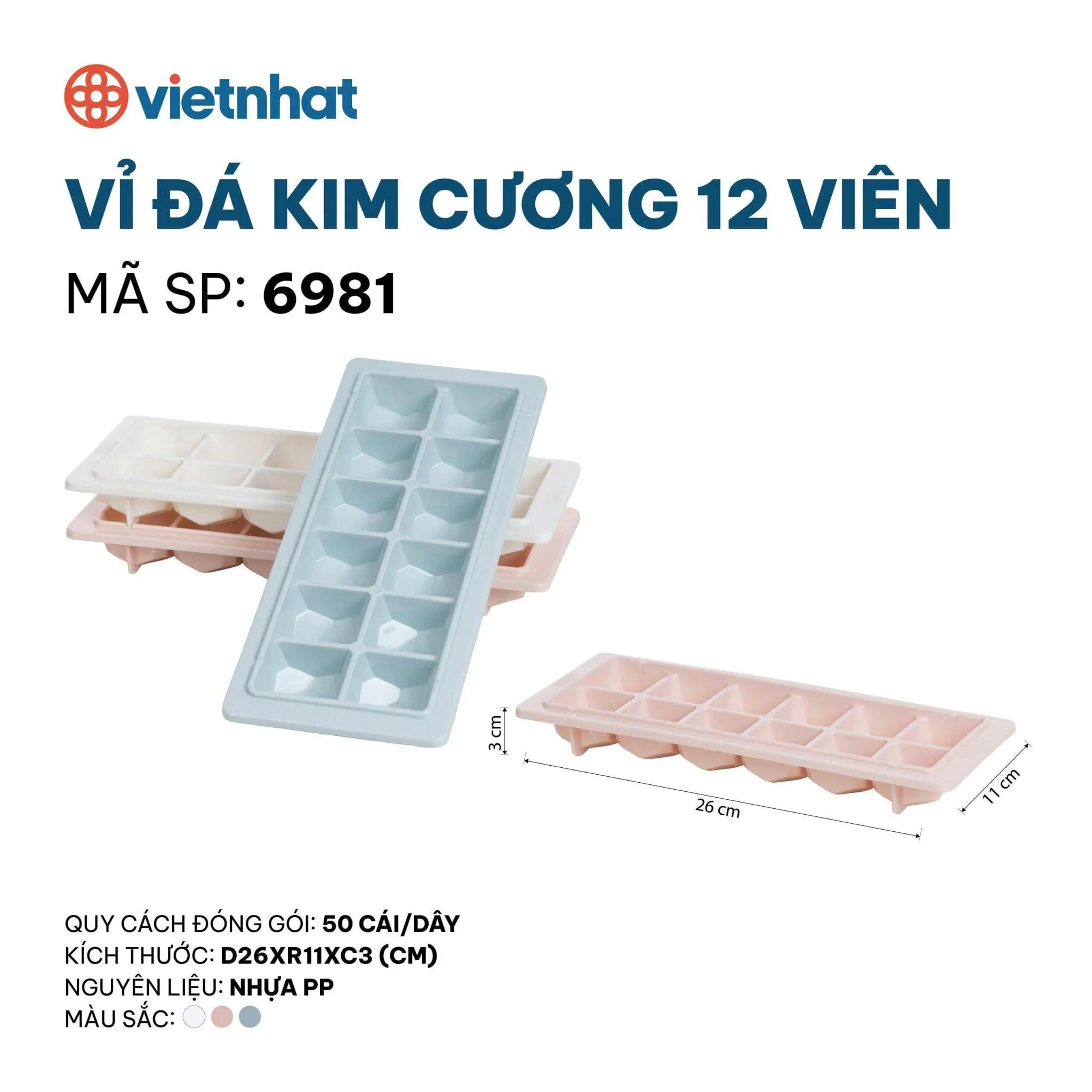 [100] Vỉ Đá Kim Cương 12 Viên 6981