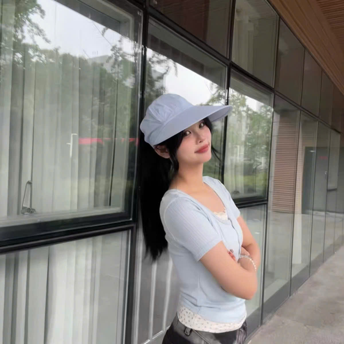 [105] Nón Lưỡi Trai Rộng Vành Che Nắng HQ