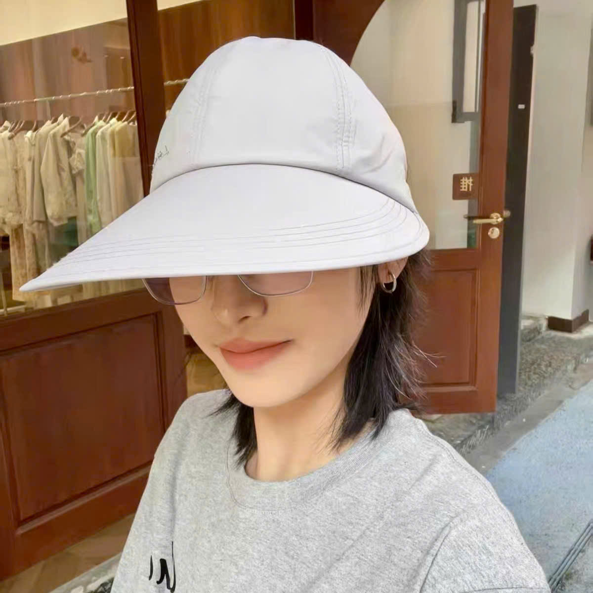 [105] Nón Lưỡi Trai Rộng Vành Che Nắng HQ