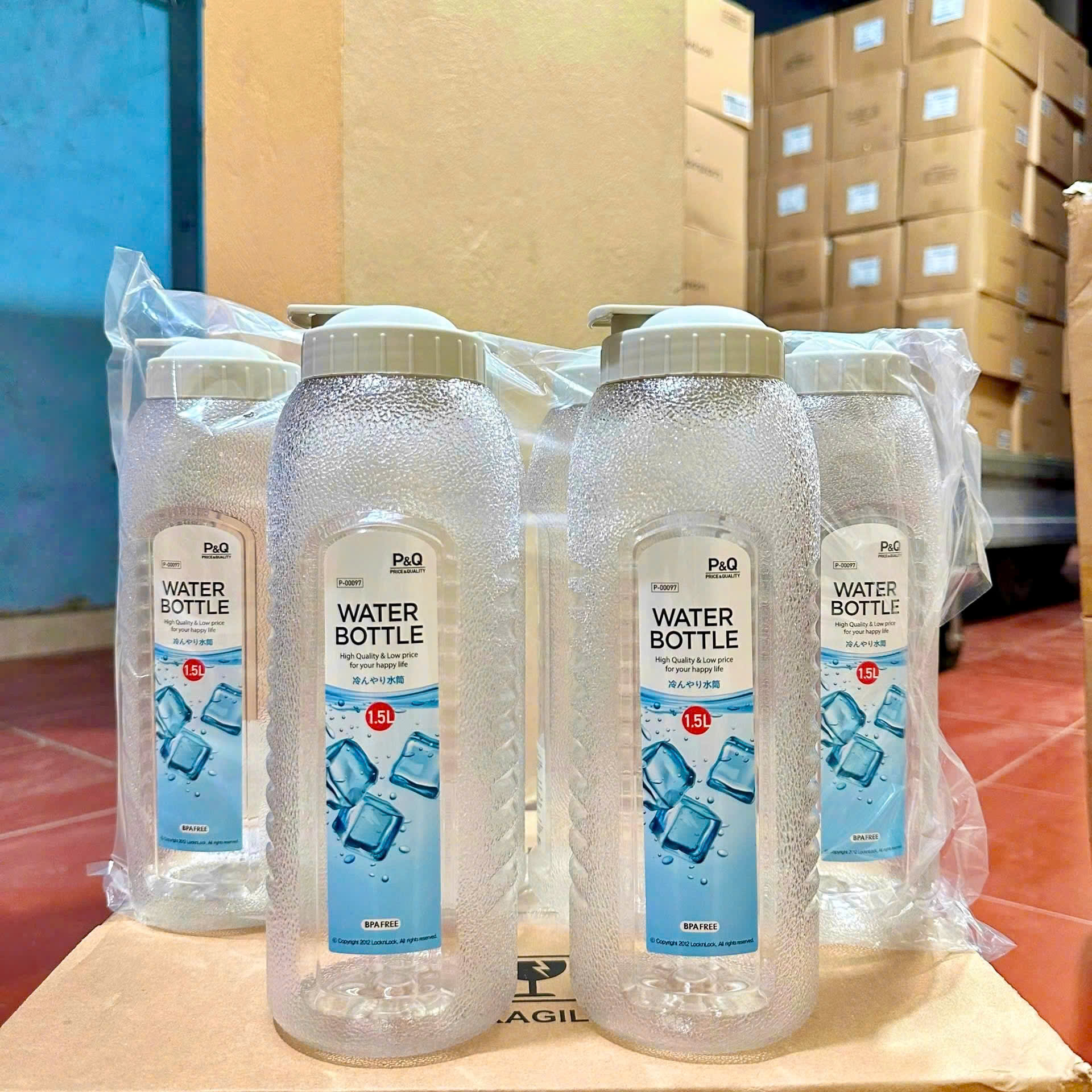 [12] Bình Nhựa LOCK P&Q 1.5L