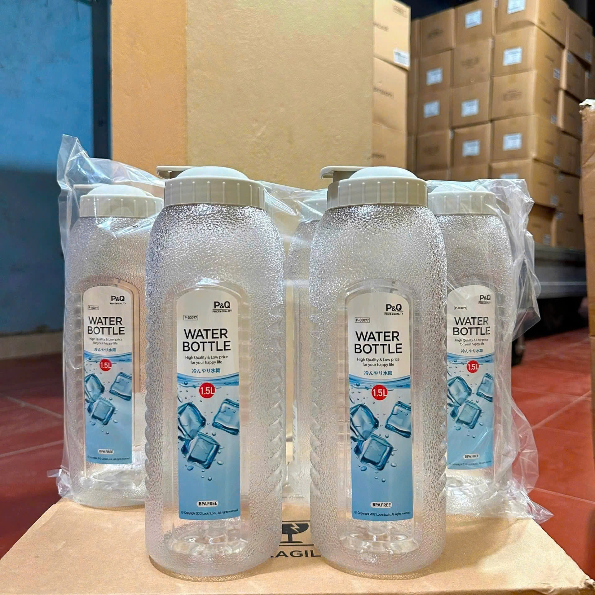 [12] Bình Nhựa LOCK P&Q 1.5L