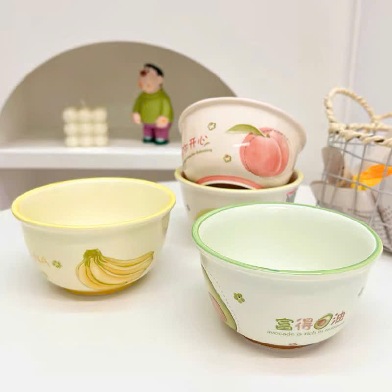 [120] Chén Sứ HOẠT HÌNH 4.75inch Mix (V+)