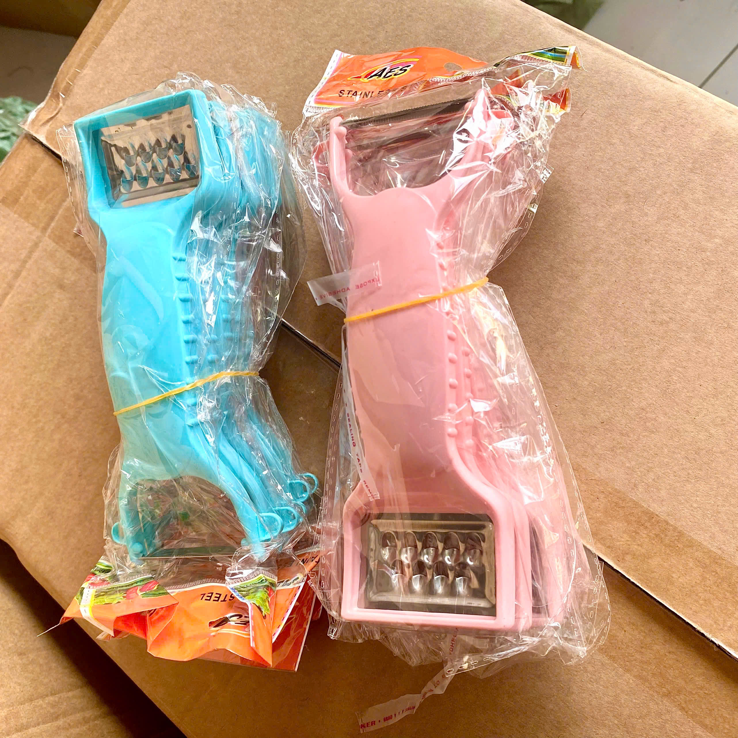 [1200] Dụng Cụ Nạo Vỏ Hoa Quả Nhựa 2 Đầu TA40 (V)