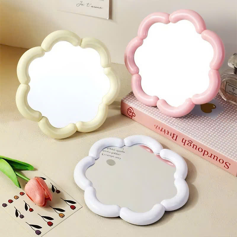 [125] Gương Để Bàn Hình HOA