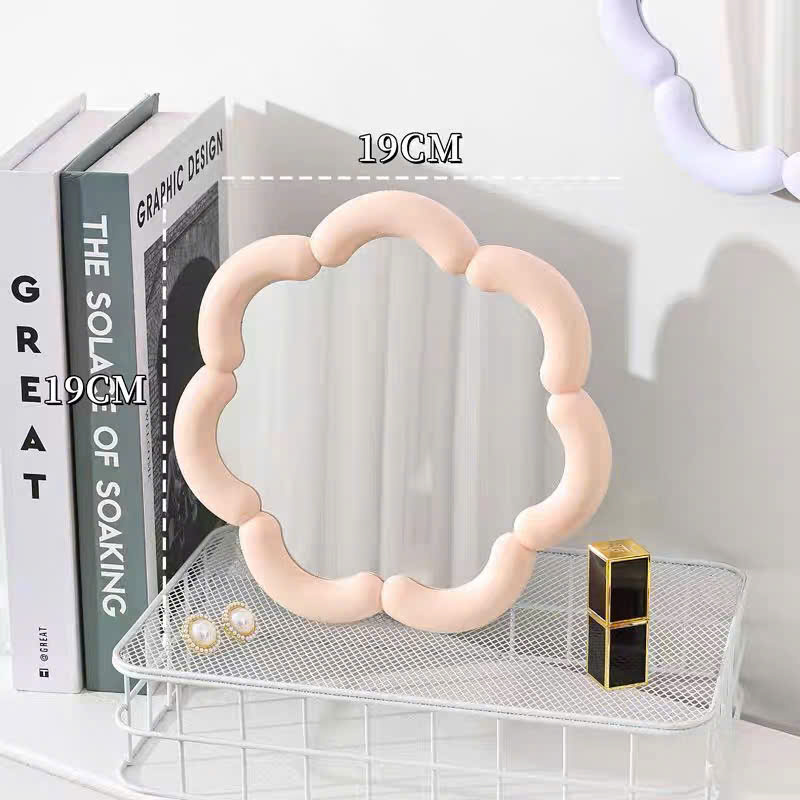 [125] Gương Để Bàn Hình HOA