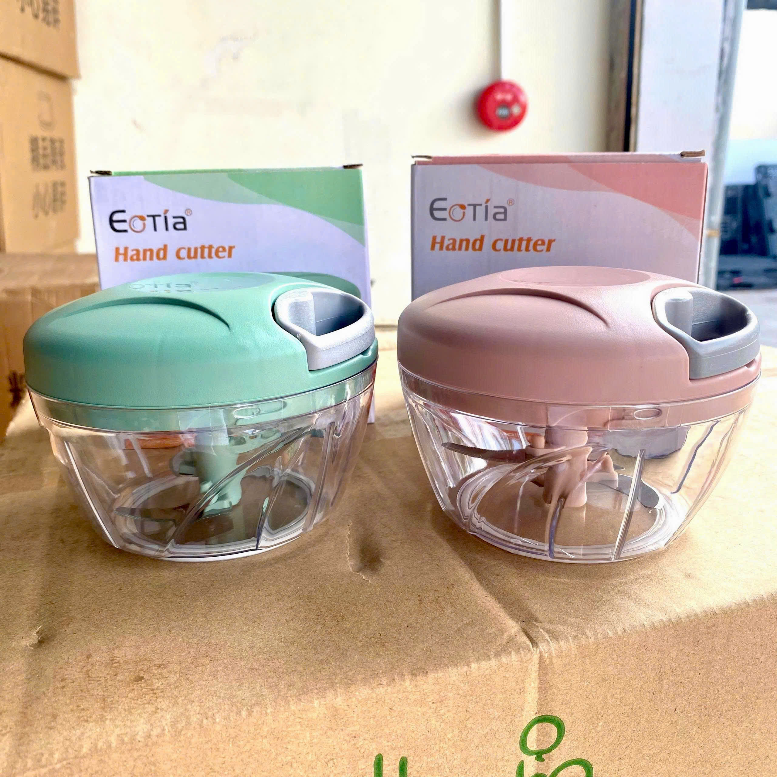[48] Dụng Cụ Xay Tỏi Ớt Bằng Tay EOTIA (V)