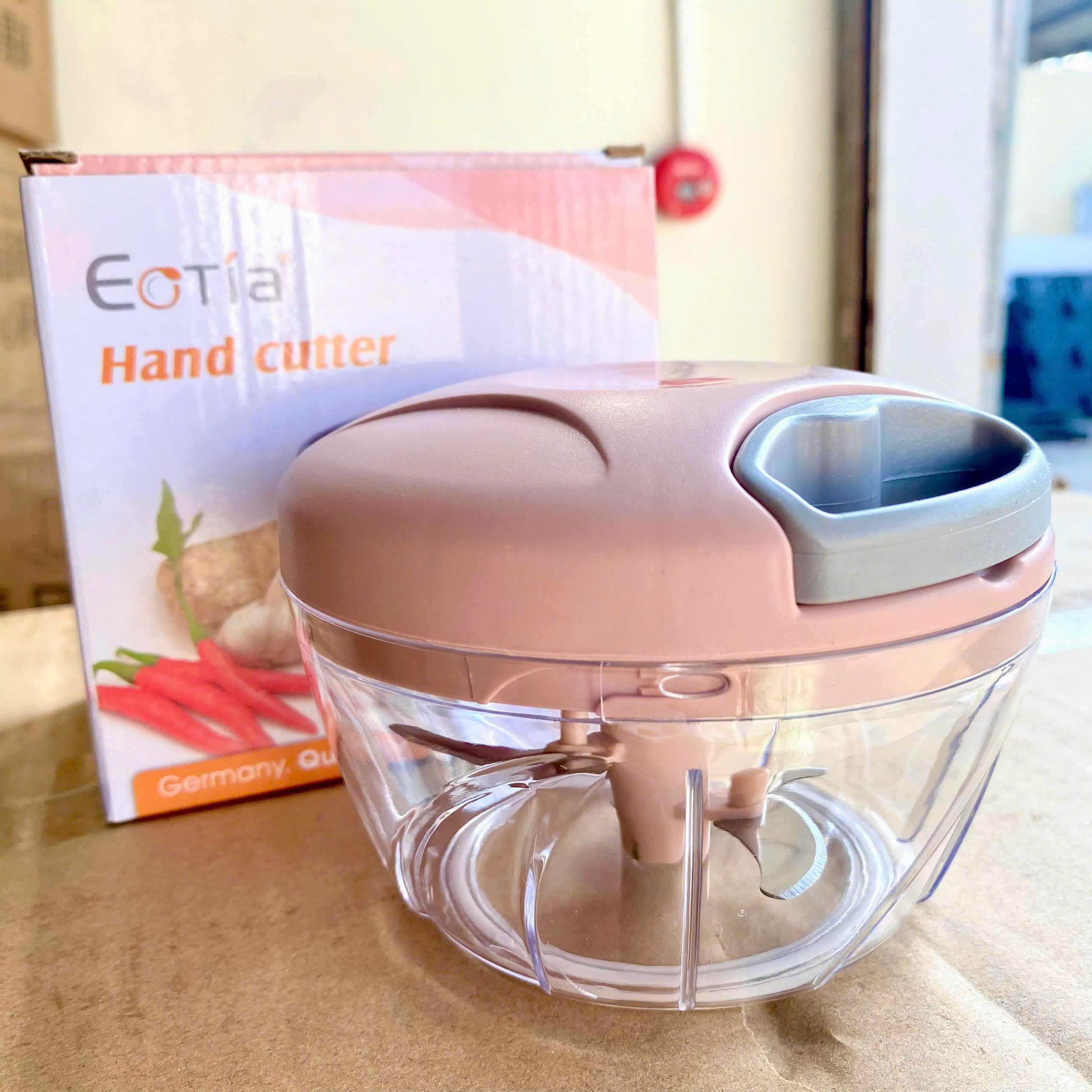 [48] Dụng Cụ Xay Tỏi Ớt Bằng Tay EOTIA (V)