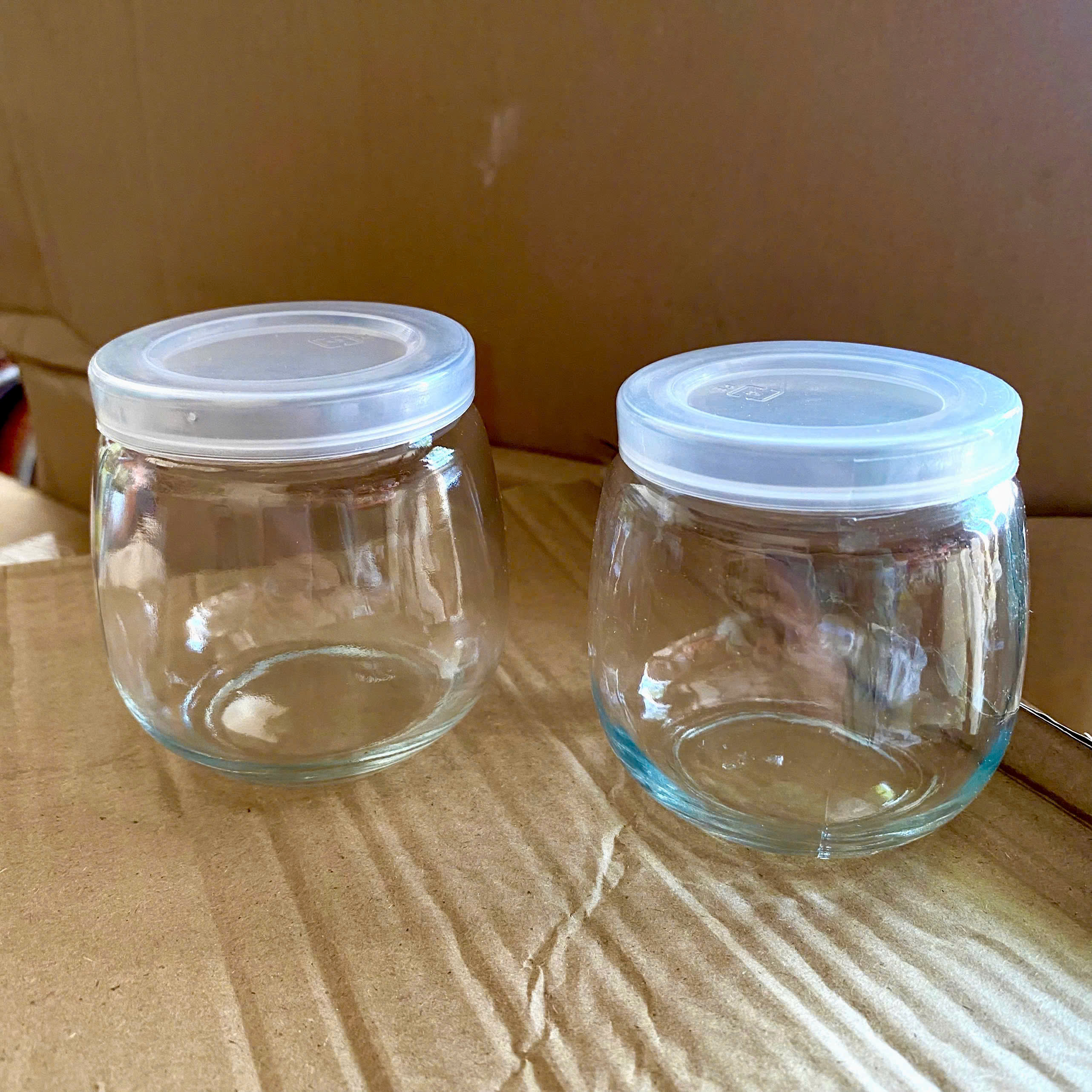 [15] Bộ 12 Hũ Sữa Chua Hình Bầu