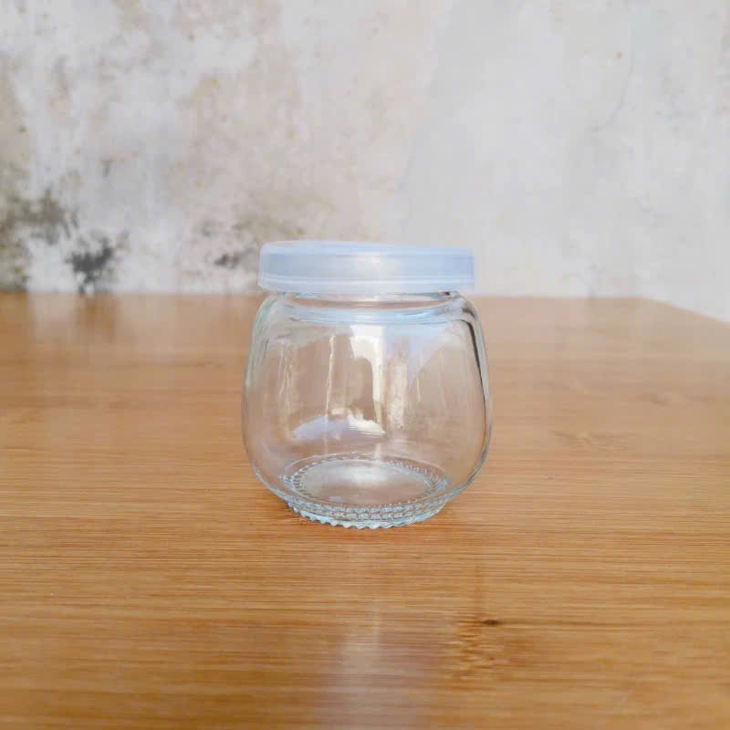 [15] Bộ 12 Hũ Sữa Chua Hình Bầu