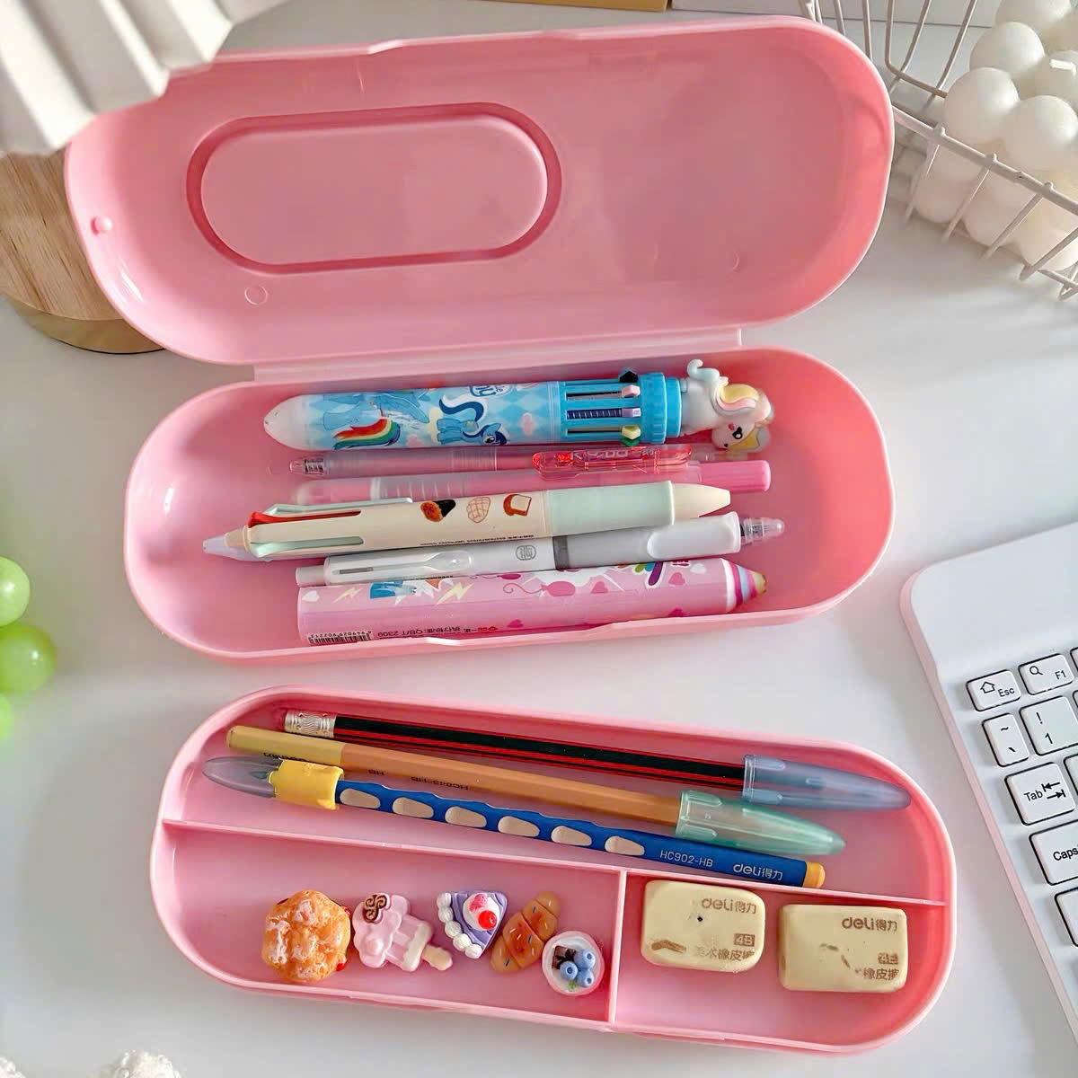 [150] Hộp Bút Nhựa Màu Hoạt Hình 3D