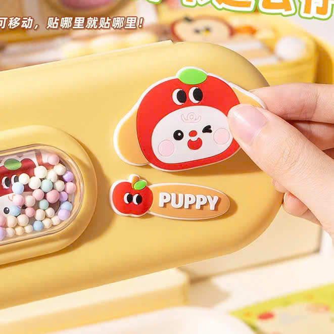 [150] Hộp Bút Nhựa Màu Hoạt Hình 3D